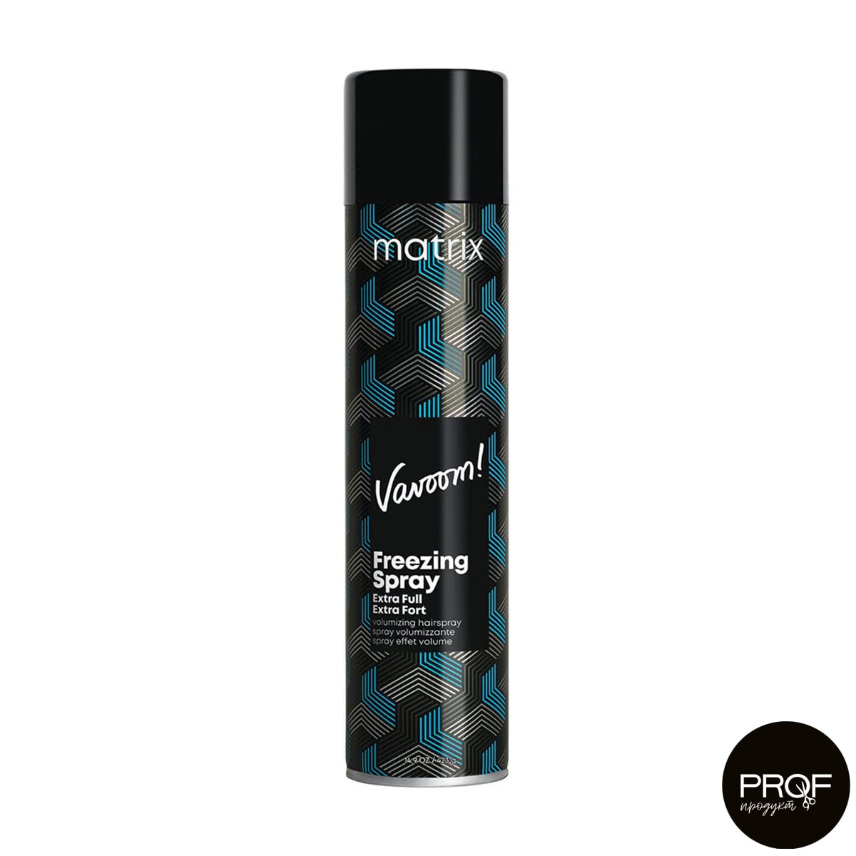 Лак-спрей для сильної фіксації Matrix Vavoom Freezing Spray Finishing Spray, 500 мл
